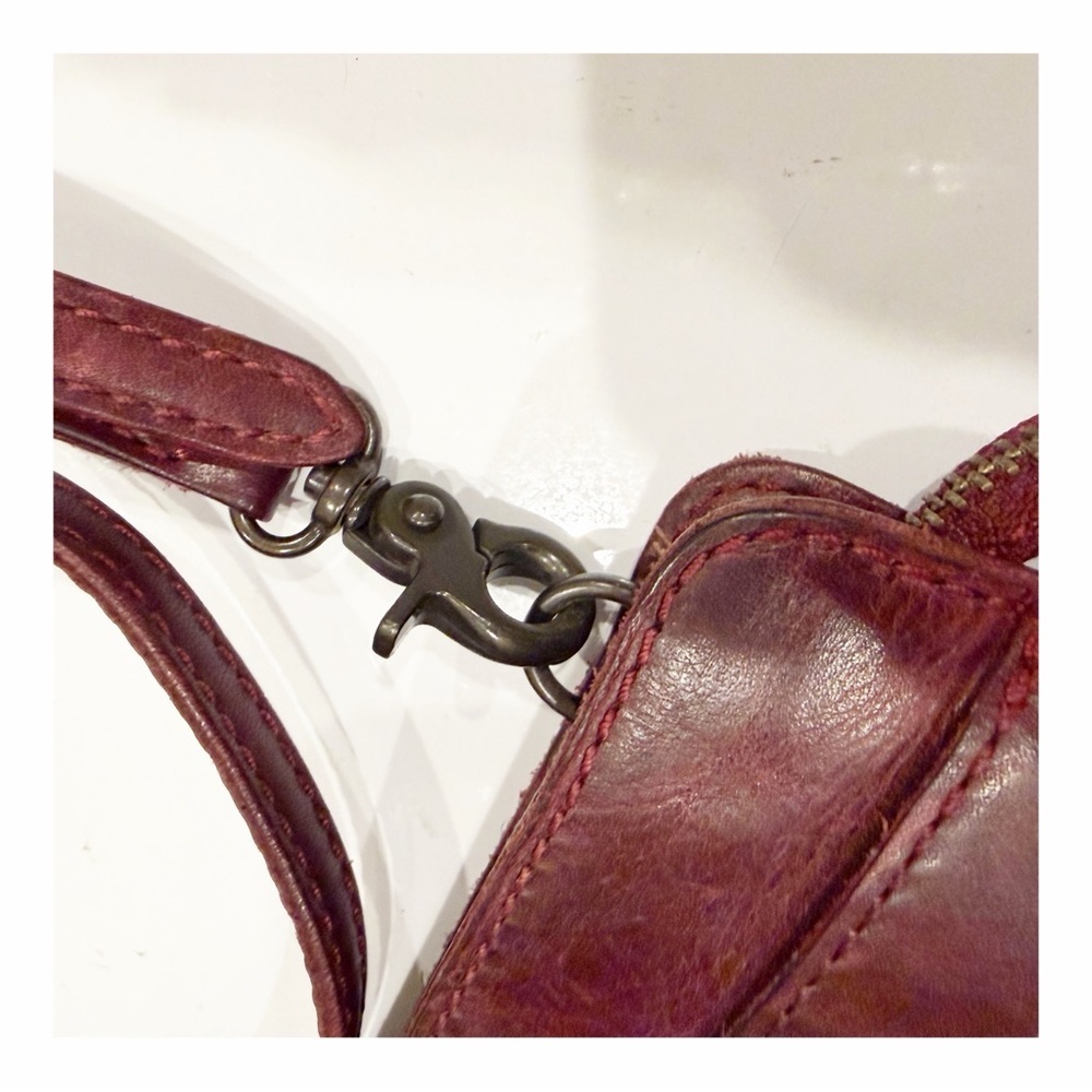 Frye Lucy Small Leather Crossbody - Picture 4 of 10